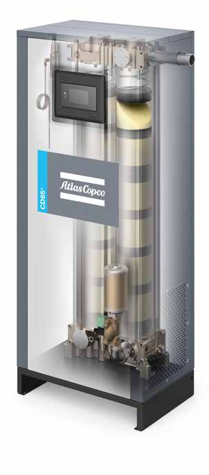 ISO-van de de Drogerscd20+-335+ Atlas van de Certificaat het Dehydrerende Lucht Punt van de de Drukdauw van Copco -20°C 0