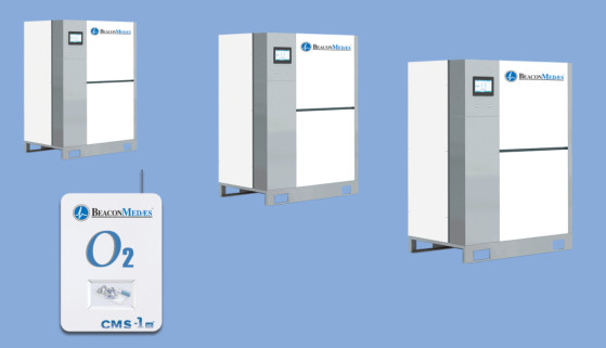 Allen in Één Medische de Zuurstofgenerator 10m3/H~30m3/H 3 van Bakenmedaes